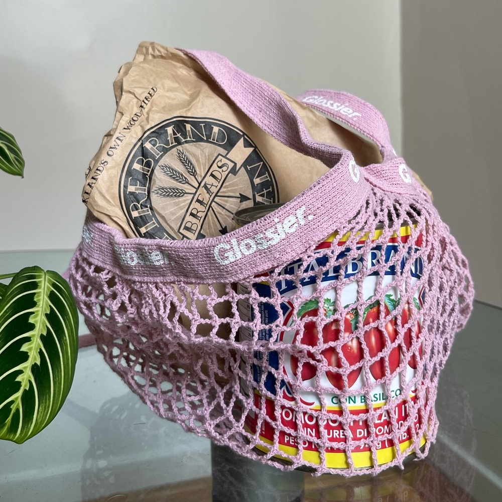 Glossier tote